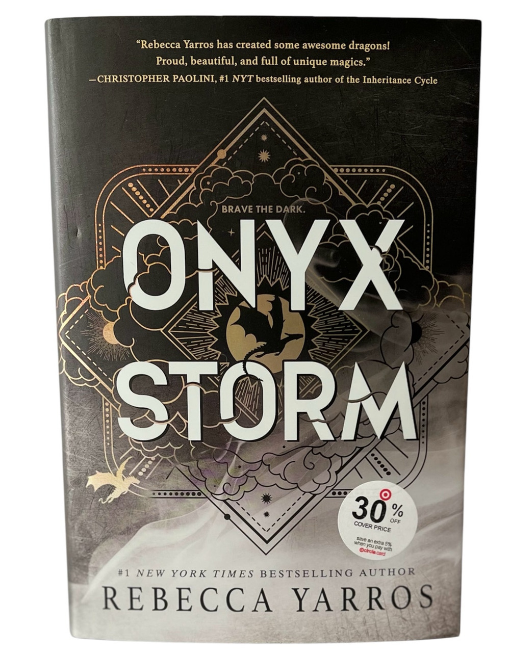 Onyx Storm NWT | Deluxe Limited Edition Rebecca Yarros Hardcover book 3 Empyrean